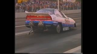 John Zappia Holden Statesman Top Alcohol Funny Car Crash - Ravenswood International Raceway