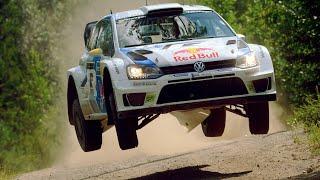 Sebastien Ogier testing WRC Polo in Finland (25.06.2012 in Kuhmoinen)