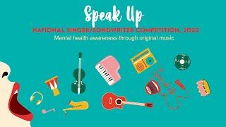 Speak Up - National Singer/Songwriter Competition, 2022