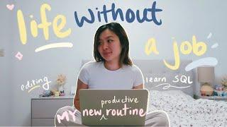 my new productive routine, self-learning SQL as a digital marketer | unemployed life vlog ︎ EP 9