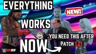 How To Fix Universe Mode In WWE 2k23