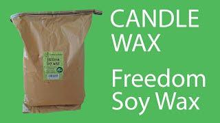 Soy Wax For Candles | American Soy Organics All-Natural Freedom Soy Wax