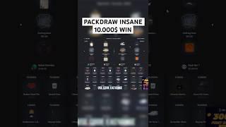 MOST INSANE BATTLE ON PACKDRAW, EASY 10.000$ COMEBACK #foryou #gambling #caseopening #win