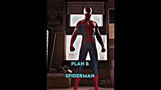 Marvel Spiderman plan A B C..