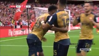 Арсенал - Лион 6:0 обзор 25.07.15. Arsenal vs Olympique Lyon 6-0 All Goals and Highlights