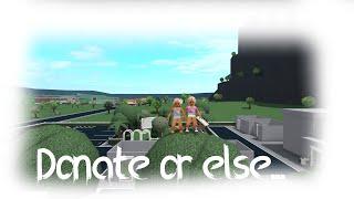 Building a town on bloxbrug with my sis gracie! **donate!**