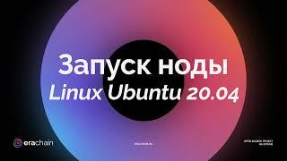 Запуск ноды Erachain на Linux