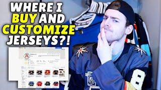 Where I BUY And CUSTOMIZE My NHL Hockey Jerseys!?