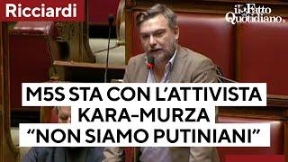 Ricciardi: "Siamo con l'attivista russo Kara-Murza, non siamo putiniani. Ma no ipocrisie"