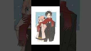 Anya x damian  winter #damianya #spyxfamily #anime #edit #ytshorts #animeedit #shorts #winter