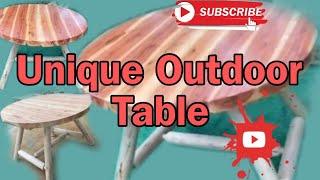 one of the best  design  round outdoor table