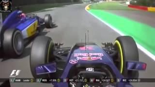 F1 2015 Belgian GP Max Verstappen VS Felipe Nasr