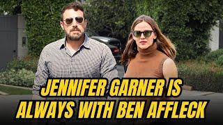 Jennifer Garner was SPOTTED with Ben Affleck after moving his belongings out of from mansion withJLo