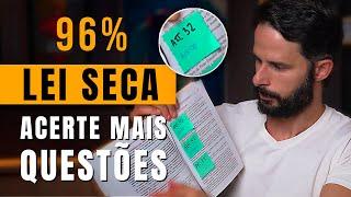 Como Estudar a Lei Seca para Concursos Públicos [Acerte mais Questões]