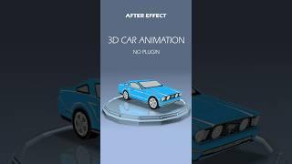 #aftereffectstutorial #noplugins #car #3Dcar #3danimationdesign #motiongraphicstutorials