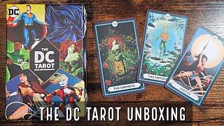 The DC Tarot | Unboxing and Flip Through