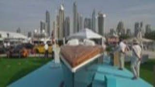 Luxury and high-tech boats on display at Dubai show