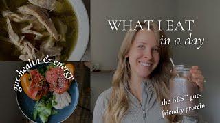 What I Eat in a Day for Gut Health & Energy + Mini Grocery Haul (gluten, dairy & sugar-free)