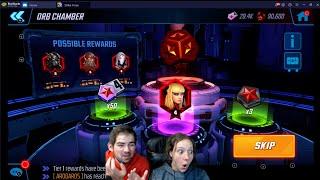 Red Star Orb Opening for Magik I Marvel Strike Force - MSF