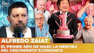 El primer año de Milei: la mentira del crecimiento económico | Alfredo Zaiat en #ElPaseDeElDestape