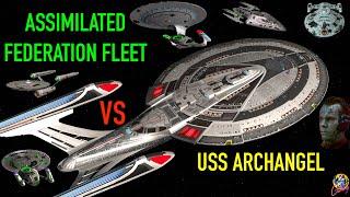 Can the USS Archangel Stop ASSIMILATED Starfleet? - Star Trek Starship Battles