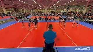 LS Flash v  Elite VBTC Blue   BallerTV view   all three sets