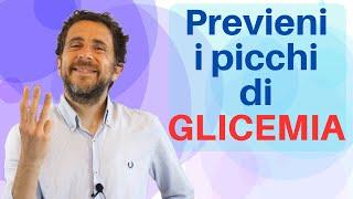 GLICEMIA : 3 strategie scientifiche per ridurla efficacemente già dal prossimo pasto