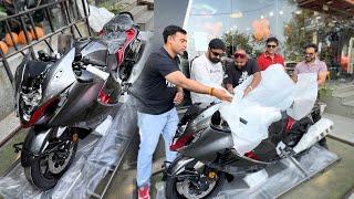 UNBOXING MY DREAM SUPERBIKE !! 2025 HAYABUSA