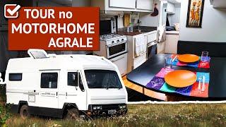 TOUR no MOTOR HOME AGRALE | CONHEÇA NOSSA CASA SOBRE RODAS