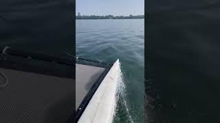 Catamaran Cuts Through The Water ️