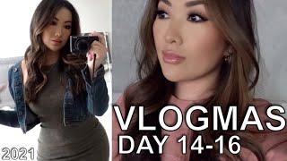 VLOGMAS DAY 14, 15 + 16 | OOTD + STUFF U ASKED FOR | 2021| hollyannaeree