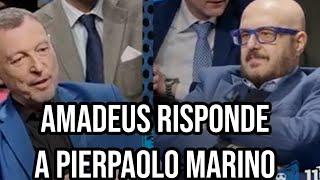 Marino STUZZICA e Amadeus risponde: Il Napoli rispecchia lo stile di CONTE