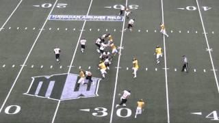 Campbell vs. Mililani: Rex Manu, sack - HHSAA D1 Semifinal (2013)