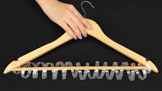 25 Hangers Life Hacks Everyone Should Know - Ingenious home hack you will use Everyday