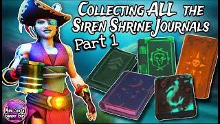 PART 1 Finding all the Siren Shrine Journals for the Curse of Sunken Sorrow AKA the Coral Curse!