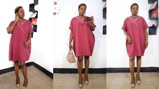 How to make a bubu/agbada dress | Kemafrik