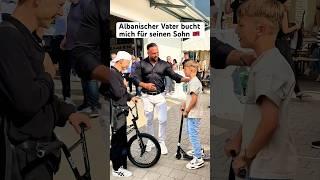 Vater bucht BMX Show für sein Sohn  #shorts #chrisböhm #albaner