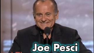 Joe Pesci Salutes Robert De Niro at AFI Life Achievement Award