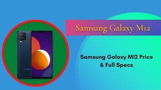 Samsung Galaxy M12 - Galaxy M12 Review, Price & Full Specs