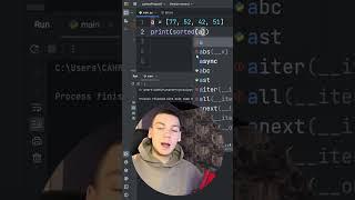 Сортировка списка в python  #егэ #информатика #огэ #python