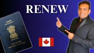 How to RENEW Indian Passport in Canada? - Cost & Step-by-Step Process