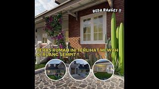 WOW!! DESAIN TERAS RUMAH MUNGIL TAPI MEWAH