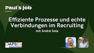 APSCo | Effiziente Prozesse und echte Verbindungen im Recruiting