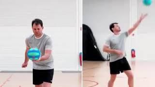 تعلم مهارات الارسال في الكرة الطائرة