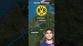 ACHRAF HAKIMI'S CAREER    #madridistamania #realmadrid #football