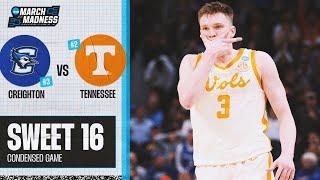 Tennessee vs. Creighton - Sweet 16 NCAA tournament extended highlights