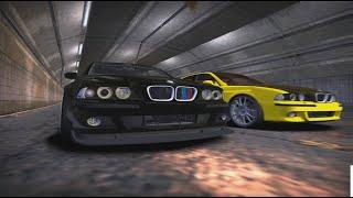 BMW e39 vs BMW e39 from The Fast and the Furious 4. Need for Speed  - Most Wanted