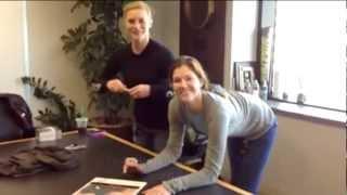 ACTING OUTLAWS 2013 Autographed Calendar Charity Auctions - Katee Sackhoff & Tricia Helfer
