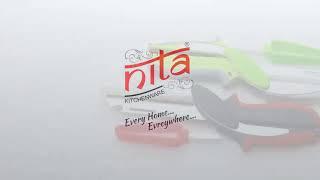 Nita kitchenware  6 in 1 sabji cutter with safety holders