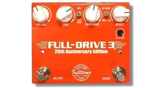 Fulltone Fulldrive 3 20th Aniversary Edition Custom Shop